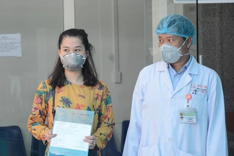 Three patients discharged from in Da Nang hospital