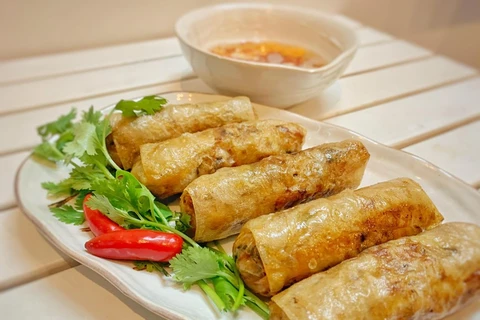 Hanoi’s Fried Spring Rolls