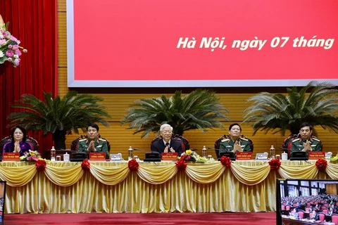 Party, State leader attends 2020 national military-political conference