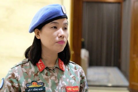 Vietnamese women affirm position in UN peacekeeping missions