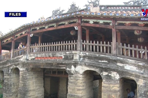 Restoration of Chua Cau in Hoi An on horizon