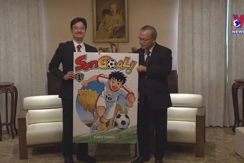 Japanese publisher producing manga book on Vietnamese football