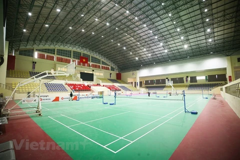 Hoai Duc gymnasium readies for SEA Games 31