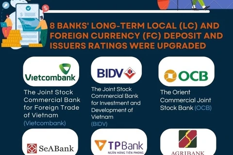 Vietnam's bank ratings among 4 countries upgraded by Moody