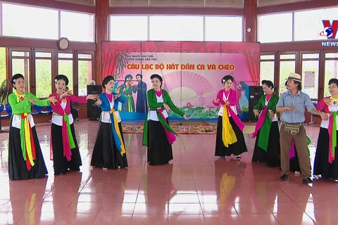 Bac Giang reviving “cheo” folk singing