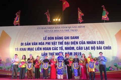 Quang Binh welcomes UNESCO status for Bai Choi singing