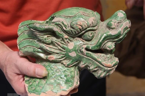 More artifacts excavated in Thang Long Imperial Citadel