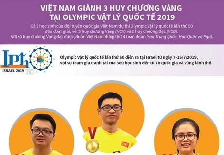 Vietnam wins three golds at Int’l Physics Olympiad
