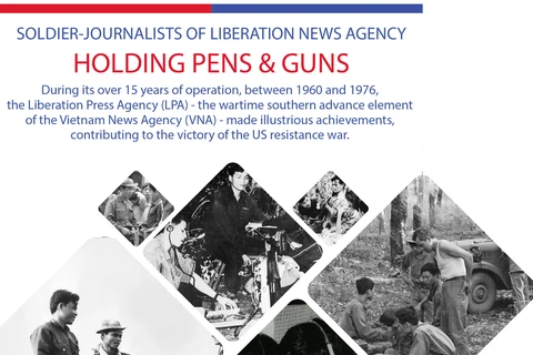 Soldier-journalists of Liberation News Agency