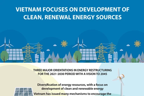 Vietnam focuses on development of clean, renewal energy 