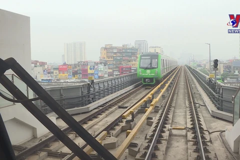 Cat Linh-Ha Dong metro line begins commercial operation