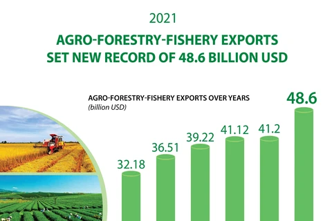 Agro-forestry-fishery exports set new record of 48.6 billion USD