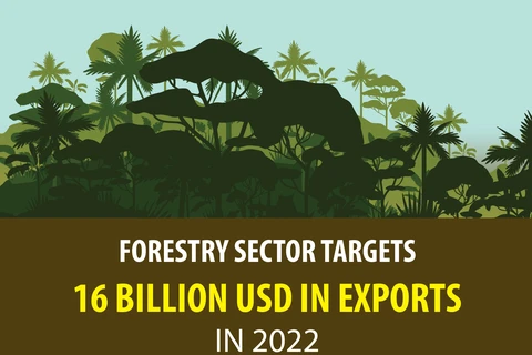 Forestry sector targets 16 billion USD in exports in 2022