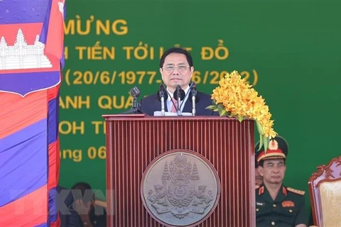 PM attends ceremony marking victory over Pol Pot genocidal regime