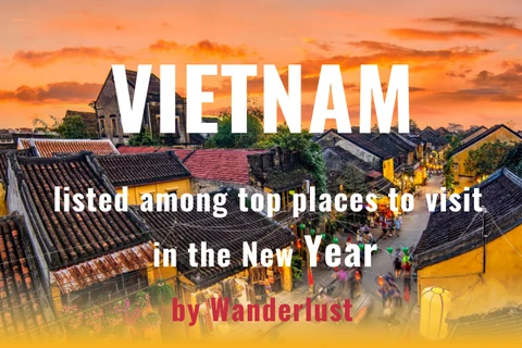 Vietnam listed among top places to visit in the New Year