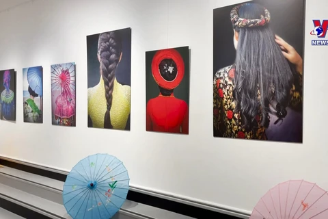 Beauty of Vietnamese women highlighted in French exhibition