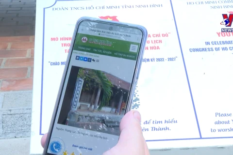 Information on Ninh Binh’s tourist sites available on QR codes