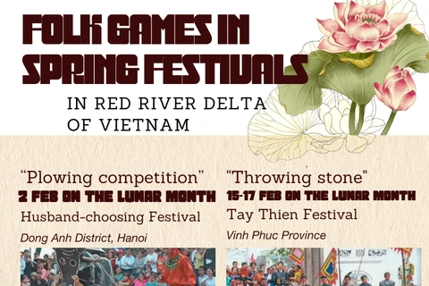 Spring festivals with attractive folk games 
