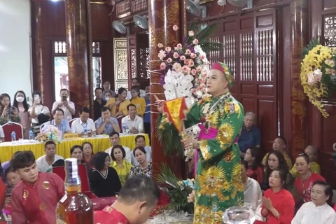 Hau Dong ritual unique in Vietnamese Mother Goddess Worshipping