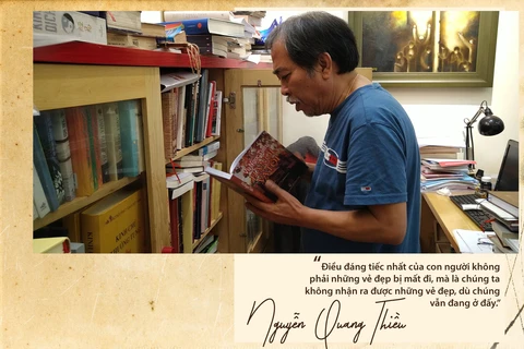 Poet Nguyen Quang Thieu brings Vietnamese literature to the world