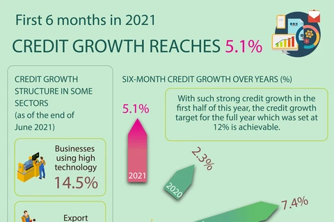 Credit growth reaches 5.1%