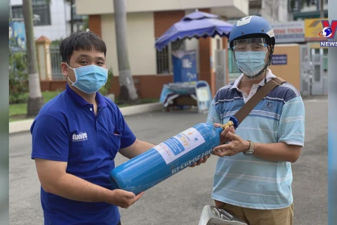 First “oxygen ATM” launched in HCM City amid Covid-19