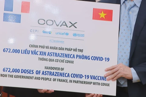 Vietnam receives 1.5 mln. doses of COVID-19 vaccine from France, Italy ​