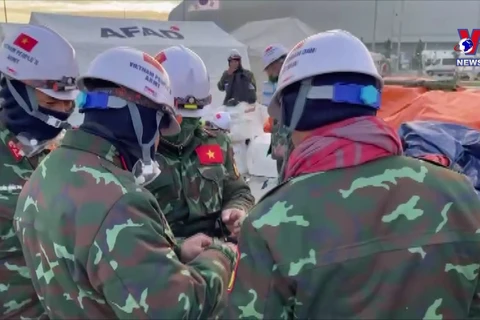 Vietnam earthquake rescue team ready to overcome all hardships