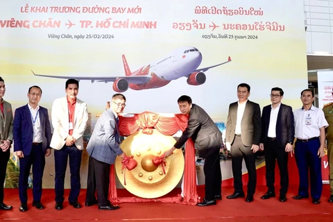 Vietjet opens new route connecting Ho Chi Minh City with Vientiane