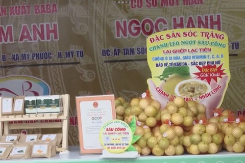 OCOP products introduced at Soc Trang fair
