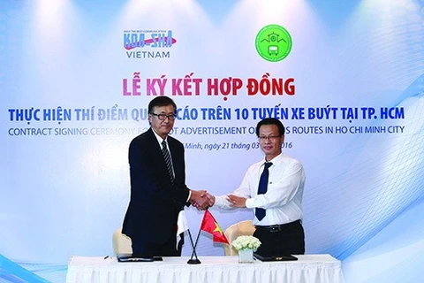 Ho Chi Minh City plans expansion of bus ads