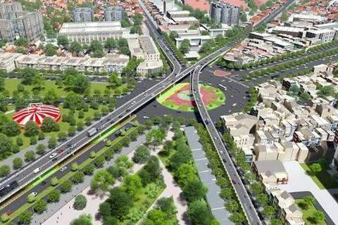 Flyover coming to unclog roads near airport in HCM City