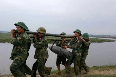 230kg bomb recovered from Ha Tinh River