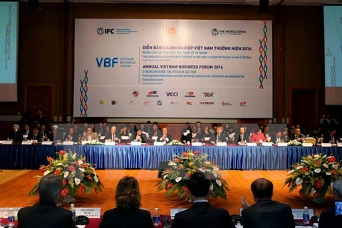Vietnam Business Forum 2016 focuses on private sector