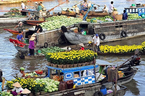 Mekong Delta city targets 5.6 million tourists in 2017