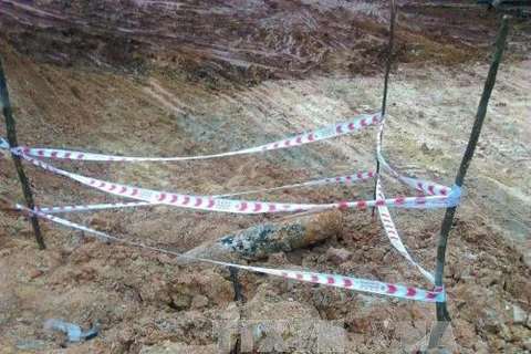 Bomb weighing 200kg defused in Quang Binh