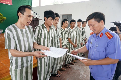 Tay Ninh: Clemency granted to over 600 prisoners