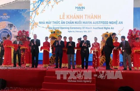 14.3-million-USD cattle-feed factory inaugurated in Nghe An 