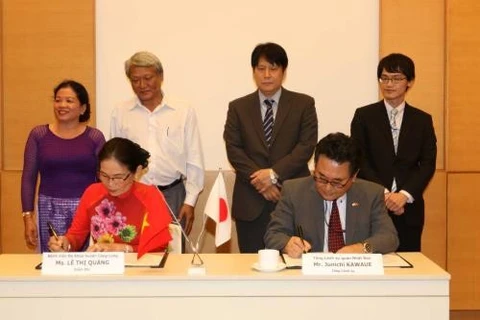 Japan provides non-refundable aid for social projects in Vietnam
