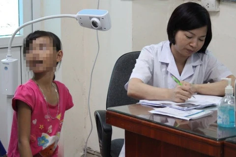 Rate of gastric disease in Vietnamese children growing