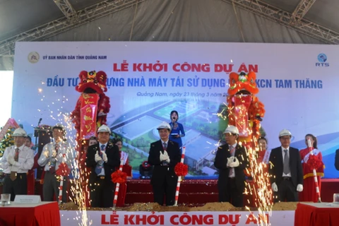 Quang Nam builds modern wastewater recycling plant