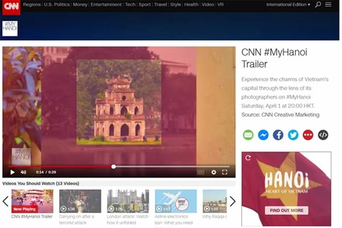 CNN releases My Hanoi trailer