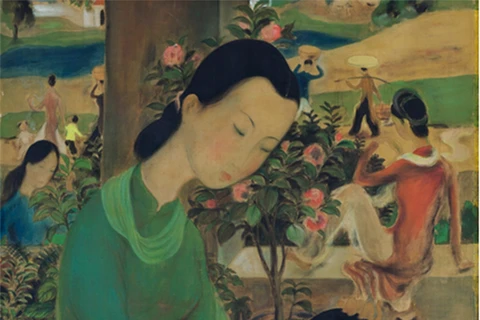 Vietnamese painting fetches 1.2 million USD in Hong Kong