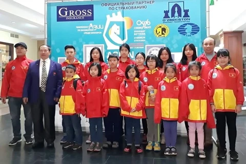 Vietnamese young masters win medals at Asian champs
