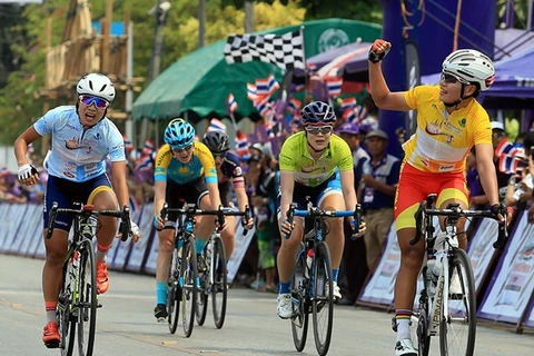 Cyclist places second in Tour of Thailand