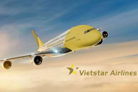 Vietstar Airlines waits for take-off 