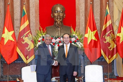 President reiterates Vietnam’s policy of valuing ties with Sri Lanka 