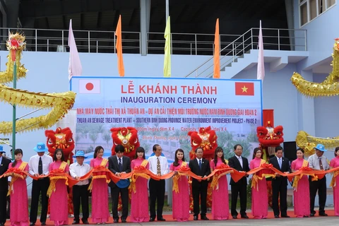 Binh Duong’s second waste water plant begins operation