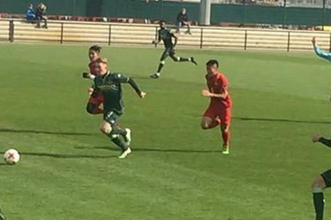Vietnam’s U20 football team warms up for World Cup