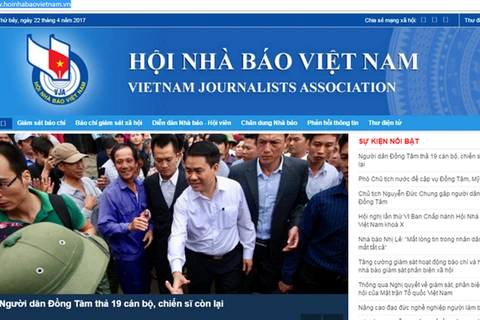 Vietnam Journalists Association’s portal makes debut 